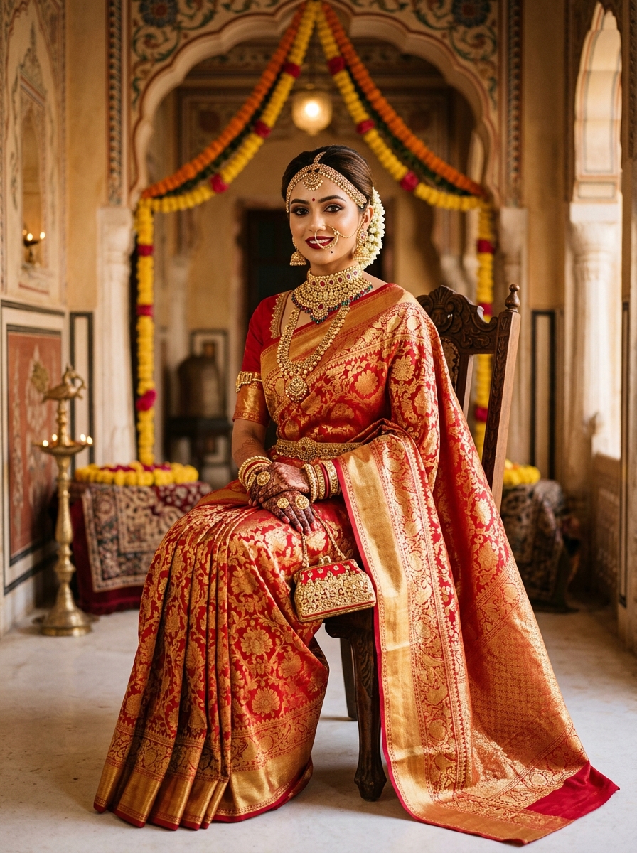 Spotlight Bridal Saree